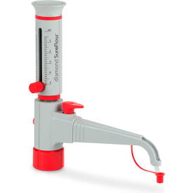 Globe Scientific™ Diamond® SureFlow™ Bottle Dispenser w/Recirculation 0.5mL-5mL Cap. GBTD-R-05