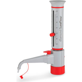 Globe Scientific™ Diamond® SureFlow™ Bottle Dispenser w/Recirculation 2.5mL-30mL Cap GBTD-R-30