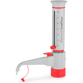 Globe Scientific™ Diamond® SureFlow™ Bottle Dispenser w/Recirculation 5 - 60mL Cap. GBTD-R-60