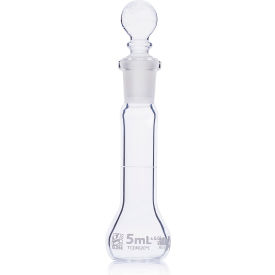 Flask Volumetric Globe Glass Class A To Contain (TC) ASTM E288 5mL 6/Box 8200005
