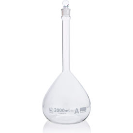 Flask Volumetric Globe Glass Class A To Contain (TC) ASTM E288 2000mL 8202000
