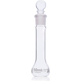 Flask Volumetric Wide Mouth Globe Glass Class A To Contain (TC) ASTM E288 10mL 6/Box 8230010