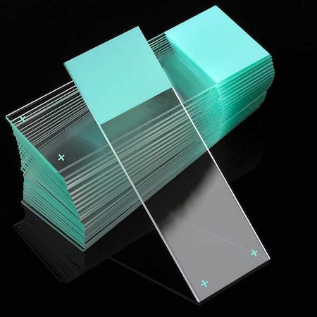 Microscope Slide, Aqua, 25x75mm, PK72 MPN:1358A