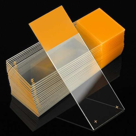 Microscope Slide, Gold, 25x75mm, PK72 MPN:1358D