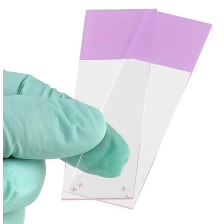 Microscope Slide, Lilac, 25x75mm, PK72 MPN:1358L