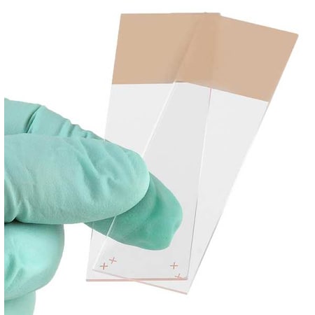 Microscope Slide, Tan, 25x75mm, PK72 MPN:1358T