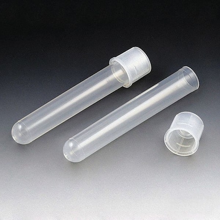 Culture Tube, 0.66 in Dia, Colorless, PK500 MPN:110158