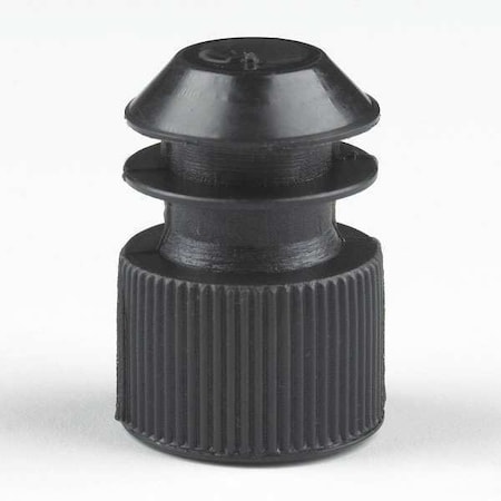 Flange Cap, Black, Polyethylene, PK1000 MPN:116152K
