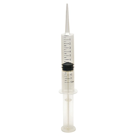 Syringe, 12 mL, Straight/Curved Trans, PK50 MPN:159012
