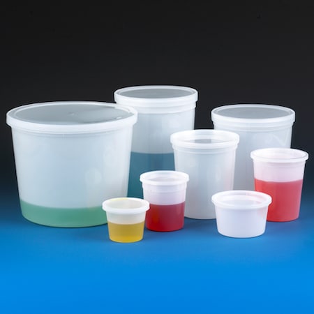 Container, 16 oz. (500mL), Hdpe, PK100 MPN:271016