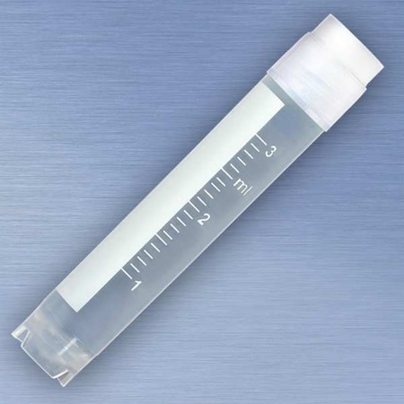 Cryogenic Vial, 12.5mm Dia, Clear, PK500 MPN:3013