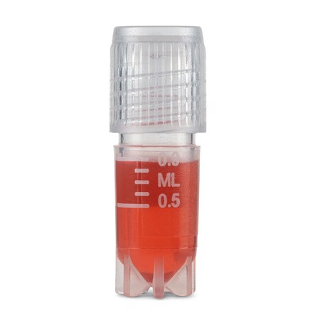 Diamond Essentials Cryogenic Vials, 1.0ml, Sterile, External Threads, Attached SC, CB, SS, PG, WS, 500PK MPN:3030-1S