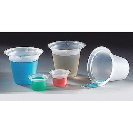 Beaker, 5mL, Disposable, Ps, PK1000 MPN:3601