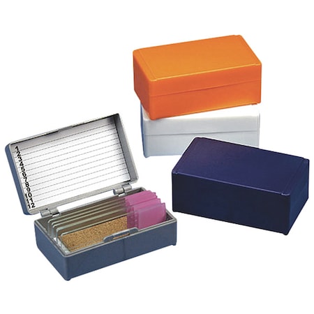 Microscope Slide Box, Orange MPN:513072N
