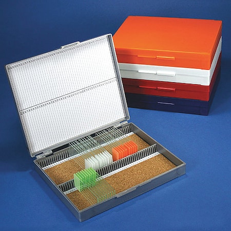 Microscope Slide Box, Blue MPN:513079B