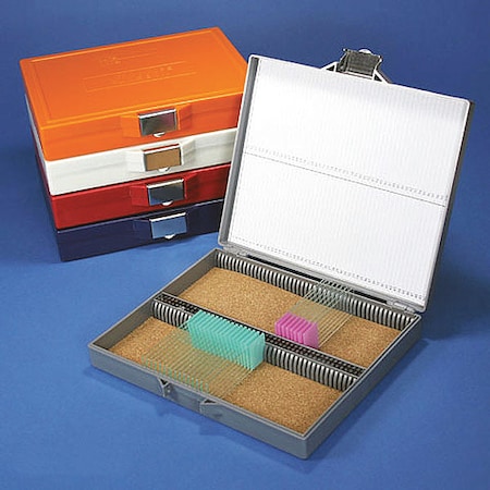 Microscope Slide Box, Blue MPN:513080B