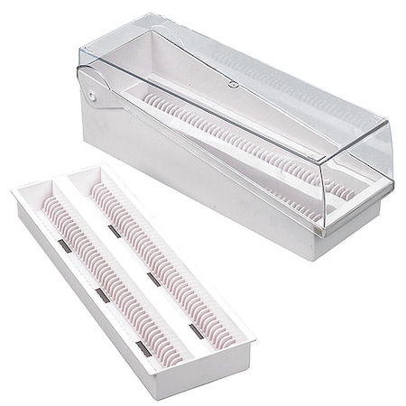 Microscope Slide Box, White MPN:513250W-1