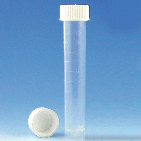 Test Tube, 0.62 in Dia, White, PK1000 MPN:6102R