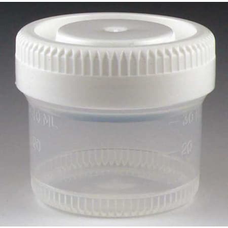 Laboratory Jar, White, 60 mm H, PK500 MPN:6522