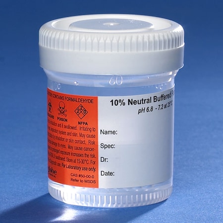 Pre-Filled NBF Container, 60mL, PK96 MPN:6522FL