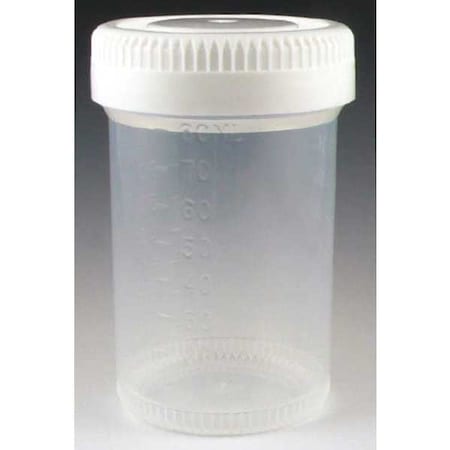 Laboratory Jar, White, 76 mm H, PK400 MPN:6524