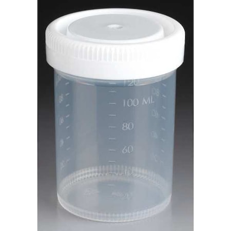 Laboratory Jar, White, 80.7 mm H, PK300 MPN:6527