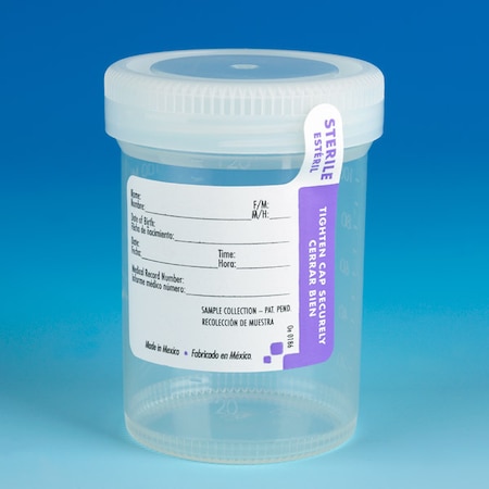 Laboratory Jar, White, 80.7 mm H, PK300 MPN:6528