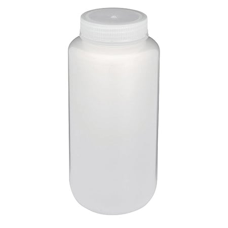 Bottle, Wide Mouth, Round, PP, 1000mL, PK6 MPN:7001000
