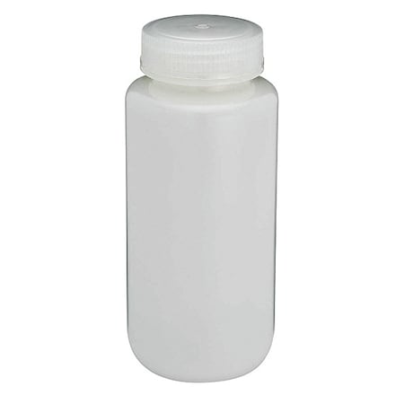 Bottle, Wide Mouth, Round, HDPE, 500mL, PK12 MPN:7010500
