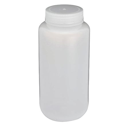 Bottle, Wide Mouth, Round, LDPE, 1000mL, PK6 MPN:7021000