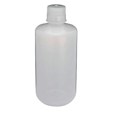 Bottle, Narrow Mouth, Round, LDPE, 1000mL, PK6 MPN:7071000