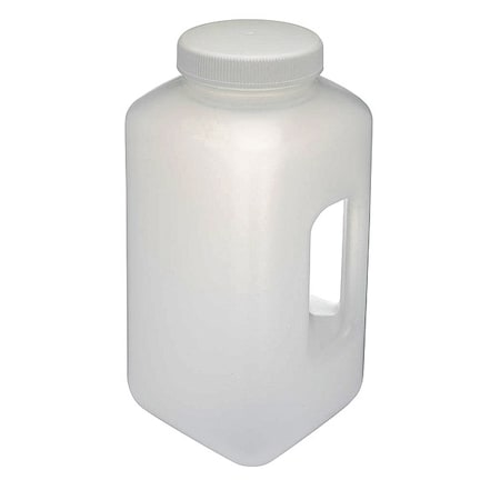 Bottle, Wide Mouth with Handle, Square, PP, 4L MPN:7164000