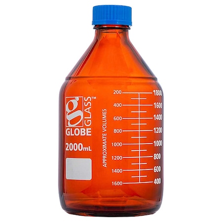 Media Bottle, Boro Glass, 160mm H, PK10 MPN:8112000