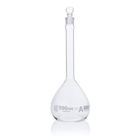 Volumetric Flask, Colorless, 260 mm H, PK6 MPN:8200500