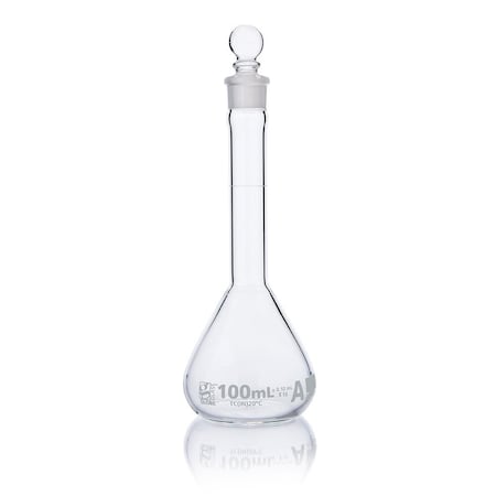 Volumetric Flask, Colorless, 160 mm H, PK6 MPN:8230100