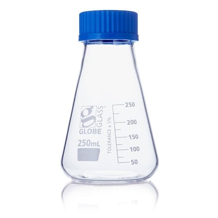 Erlenmeyer Flask, Colorless, 140 mm H, PK6 MPN:8420250
