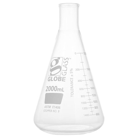 Erlenmeyer Flask, Colorless, 290 mm H MPN:8432000