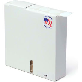 Globe Scientific™ Cryo Label 19mm Dots For 15-50mL Tubes White 1000/Roll LCR-19W