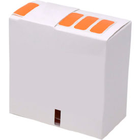 Globe Scientific™ Cryo Label 33 x 13mm For 1.5/2mL Tubes Orange 1000/Roll LCR-33X13N