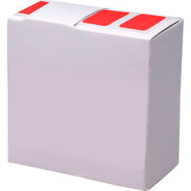 Globe Scientific™ Cryo Label 38 x 19mm For General Use Red 1000/Roll LCR-38X19R