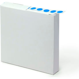 Globe Scientific™ Cryo Label 9.5mm Dots For 0.5-1.5mL Tubes Blue 1000/Roll LCR-95B
