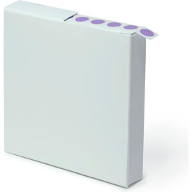 Globe Scientific™ Cryo Label 9.5mm Dots For 0.5-1.5mL Tubes Lavender 1000/Roll LCR-95L