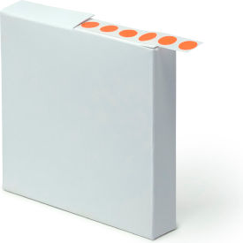 Globe Scientific™ Cryo Label 9.5mm Dots For 0.5-1.5mL Tubes Orange 1000/Roll LCR-95N