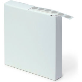 Globe Scientific™ Cryo Label 9.5mm Dots For 0.5-1.5mL Tubes Silver 1000/Roll LCR-95SL