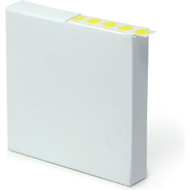 Globe Scientific™ Cryo Label 9.5mm Dots For 0.5-1.5mL Tubes Yellow 1000/Roll LCR-95Y
