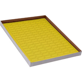Globe Scientific™ Cryo 24 x 13mm For 0.5mL Tubes Yellow 20 Sheets 119 Label/Sheets LCS-24X13Y