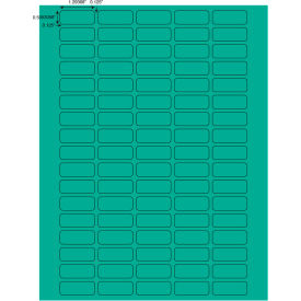 Globe Scientific™ Cryo 33 x 13mm For 1.5-2mL Tubes Multi-Color 2125 Labels LCS-33X13RW