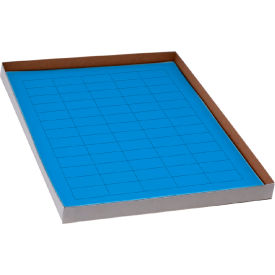 Globe Scientific™ Cryo 38 x 19mm For General Use Blue 20 Sheets 60 Label/Sheets LCS-38X19B