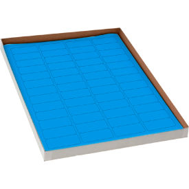 Globe Scientific™ Cryo 43 x 19mm For Cryovials Blue 20 Sheets 52 Label/Sheets LCS-43X19B