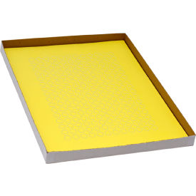Globe Scientific™ Cryo 9.5mm Dots For 0.5-1.5mL Tubes Yellow 20 Sheets 192 Label/Sheets LCS-D95Y